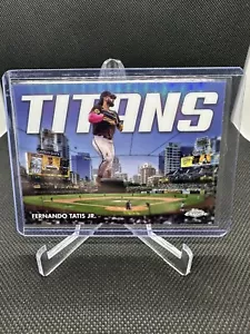 2023 Topps Chrome Titans #CT14 Fernando Tatis Jr. - Picture 1 of 2