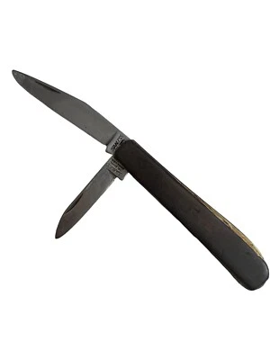 Stainless Colonial Prov USA 2 Blade Plain Edge Folding Pocket Knife - Image 1 of 4