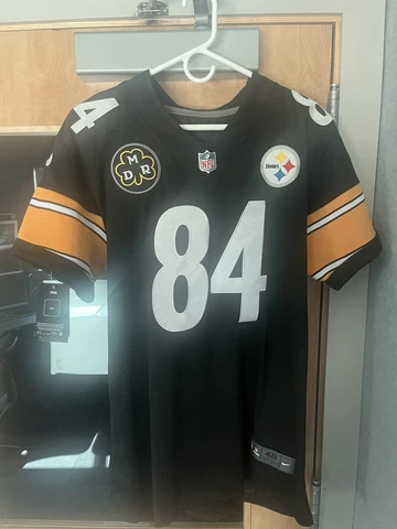 NEW-WITH-TAGS PITTSBURGH STEELERS ANTONIO BROWN #84 JERSEY - SEWN - ADULT SMALL Cover