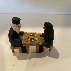 Cerámica Figura Griega Miniatura Papa Sacerdote Ortodoxo Bibelot Grecia - Imagen 1 de 8