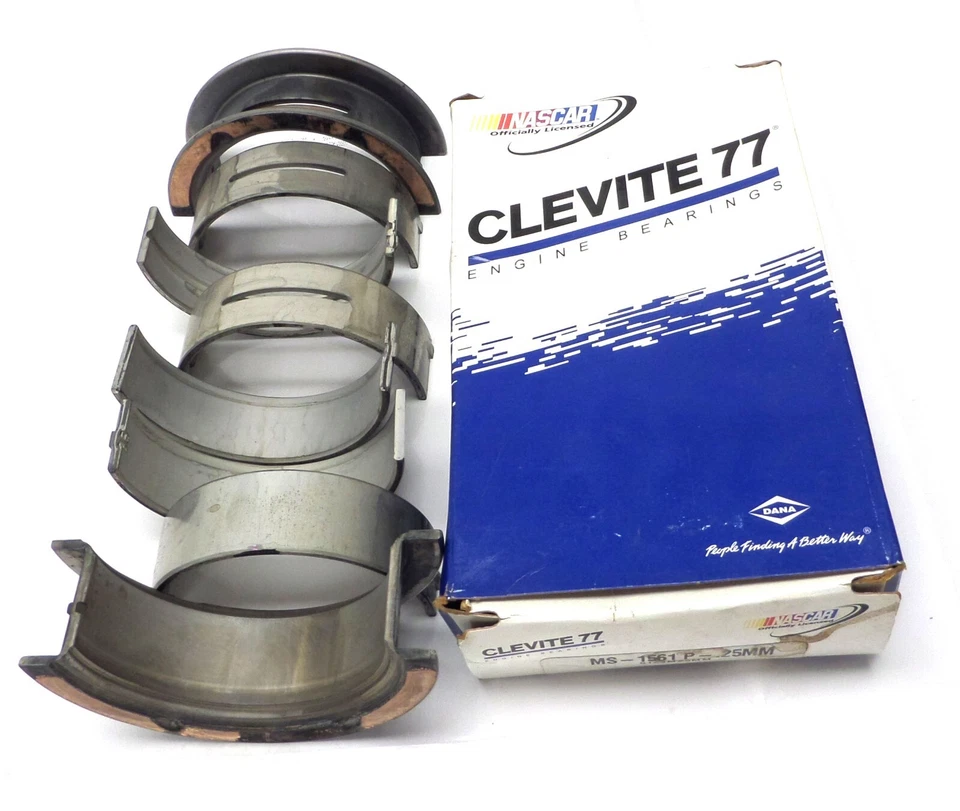 MS-1561P.25MM Engine Main Bearing Set Ford V6 232 3.8L Mustang F100 LTD Cougar - Image 1 of 4