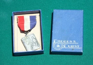 20er Jahre Sterling Silber New York City FD Medaille von Dieges & Clust - Bild 1 von 7