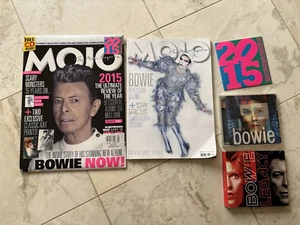 Mojo Music Magazine 2015 Review, David Bowie On Cover, Bowie Legacy, Best/Bowie - Picture 1 of 20