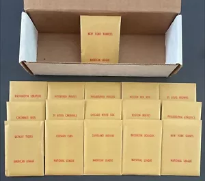 1930 APBA BASEBALL GAME COMPLETE (16) SET MINT CONDITION - Picture 1 of 2