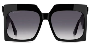 Etro 0002/S 8079O Women's Sunglasses – Black Acetate Frame, Grey Gradient Lenses - Picture 1 of 2