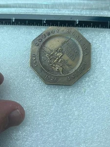 Awesome Bronze Medal Cowboy Montana Artist Charles Marion Russell (H2025H) - Picture 1 of 4