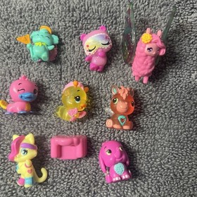 Hatchimals CollEGGtibles Lot of 8 Figures - Rare Season 4, Rainbow-cation, S2