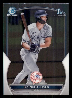 2023 Bowman Chrome Prospects #BCP139 Spencer Jones - Image 1 of 2