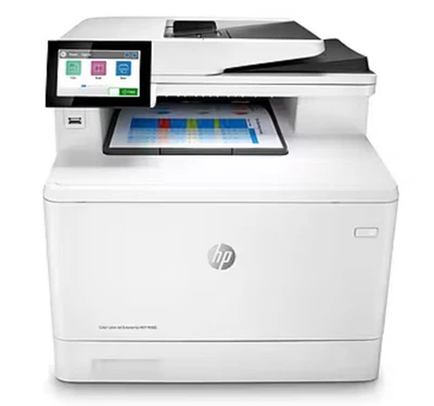 HP Color LaserJet Enterprise MFP M480f Printer, White - Image 1 of 4