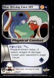 2001 Dragon Ball Z Score Trunks Saga Blue Driving Face Off English #41 - Picture 1 of 2