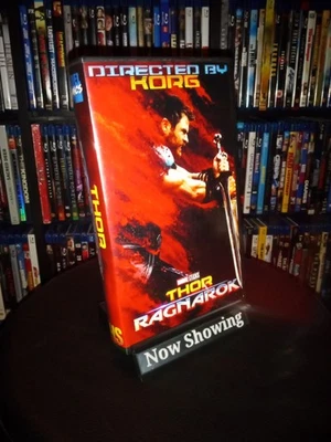 Thor Ragnarok Custom VHS Clamshell PTV OOP RARE HTF Marvel Hulk MCU - Image 1 of 4