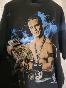 JOHN CENA ON A SHAKA HEAVYWEIGHT GARMET DYED T SHIRT "MODERN" - Picture 1 of 4