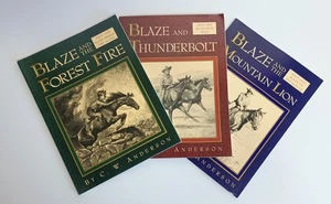 Billy And Blaze Series Lot of 3 Paperback Horse Books CW Anderson Illustrated - Picture 1 of 7