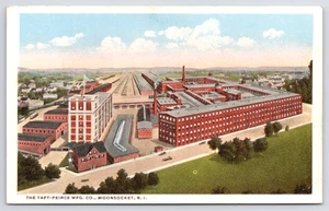 1920s Woonsocket, R.I. Taft-Peirce Co. Factory, Machinery Mfg. Unposted Postcard - Picture 1 of 2