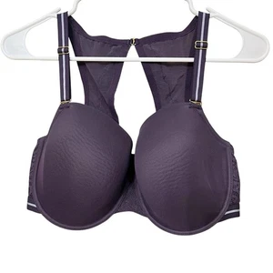 ThirdLove Artisan Spitzen Racerback BH 40E Lila Bügel Form Mesh Blickdicht - Bild 1 von 6