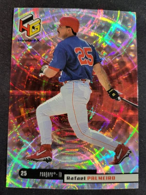 1999 Upper Deck HoloGrFx Rafael Palmeiro #58 Card Rangers - Image 1 of 2
