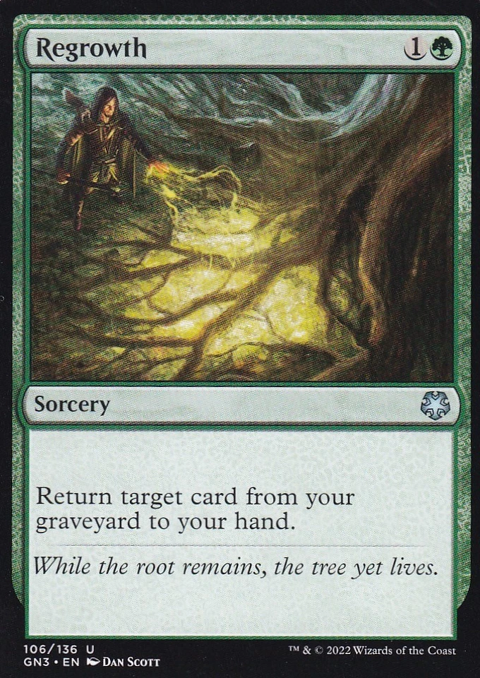 MTG Regrowth English GN3 - Image 1 of 1