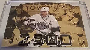 Wayne Gretzky 1995 Upper Deck Commemorative 2500 Points Jumbo /5000 Kings NM - Picture 1 of 11