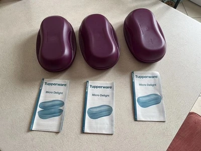 Lot de 3 Cuiseur TUPPERWARE Micro Delight NEUF !! - Photo 1/4