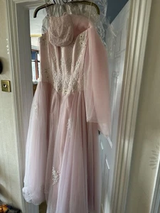 Lillie Rubin Baby Pink Size 10(US) Evening/party/graduation/wedding Dress - Picture 1 of 6
