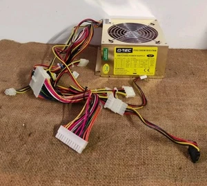 ALIMENTATORE per Case PC ITEK ATX 500W 20+4PIN Power Supply ATX 500W✅Q-tec - Photo 1/4