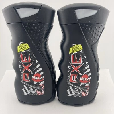 2 Axe Music Revitalizing Shower Gel Body Wash DISCONTINUED 12oz - Image 1 of 4