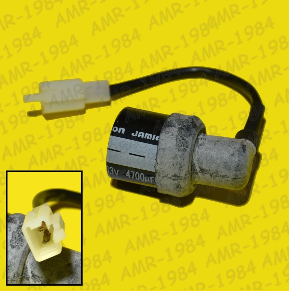 CONDENSATORE CON CONNETTORE ORIGINALE HM VENT BAJA RR DERAPAGE RR 50  K02810032 - Immagine 1 di 1