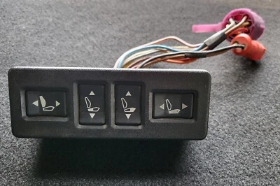 Interruptor de assento de passageiro Jaguar XJ6 VandenPlas 1988 a meados de 1991 DBC3444 - Imagem 1 de 4