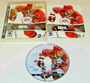 NHL 08 Sony Playstation 3 PS3 Complete CIB Free Same Day Ship Canada Hockey *C - Picture 1 of 1
