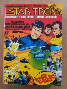 NAVE ESPACIAL STAR TREK ENTERPRISE CÓNDOR SUPERHÉROES LIBRO DE AÑOS No.1 - Imagen 1 de 4
