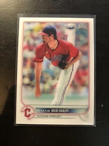 2022 Topps On Demand 3D Shane Bieber Card #21 Guardians PWE - Bild 1 von 2