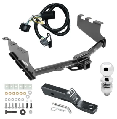 Engate de reboque de reboque para 14-19 Chevy Silverado GMC Sierra 1500 LD com fiação bola de 2" - Imagem 1 de 4