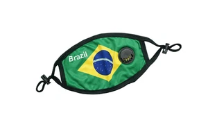 Mascarilla Brasil con Bolsillo / Bandera Brasil / Mascarilla Brasil Bandera - Imagen 1 de 4