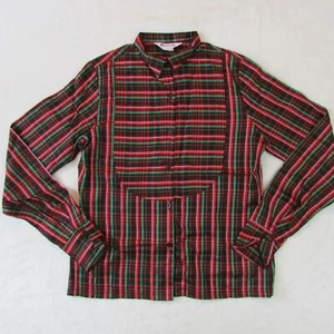 Balfour American Shirtmakers Vintage Rojo Cuadros Western Abotonado Juvenil 9 - Imagen 1 de 8