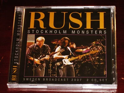 Rush: Stockholm Monsters - Sweden Broadcast 2007 2 CD Set 2022 Wicker Man UK NEW - Image 1 of 2