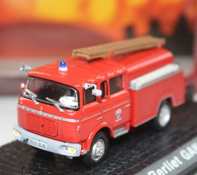 EDICIONES ATLAS - 7147 018 - BERLIET GAK BOMBA ESCALERA CAMIÓN DE BOMBEROS - POMPIERS FRANCIA Foto 1 de 4