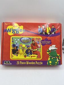 The Wiggles 20 Piece Wooden Puzzle Kitchen Scene Original Cast 2008 Tree Toys.