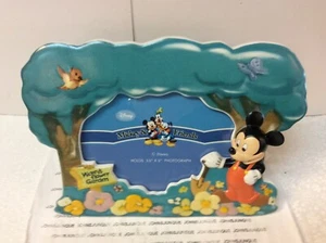 MICKEY & FRIENDS “HERE’S TO A BLOOMING FRIENDSHIP” New in Box Photo Frame - Picture 1 of 5