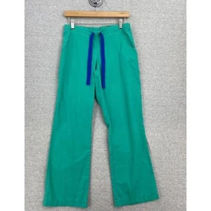 Peaches Scrub Pants Womens Small Green Bottoms Nurse Medical Uniform Pants Vet - Picture 1 of 9