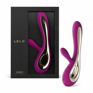 LELO Soraya 2 Rabbit Vibrator Clitoris GSpot Vagina Massager USB Adult Sex Toy - Picture 1 of 8
