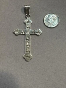 Kreuz Anhänger Sterling Mexiko TP-85 schön Taxco  - Bild 1 von 3