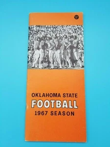 OKLAHOMA STATE COWBOYS - COLLEGE FOOTBALL MEDIA GUIDE - 1967 - Picture 1 of 3