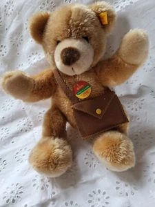 Original Steiff Teddy ☆GOLDY☆ 32 cm groß mit Umhängetasche - Bild 1 von 9