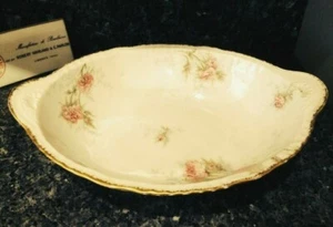 Vintage Haviland Limoges France Oval Serving Bowl - Picture 1 of 6