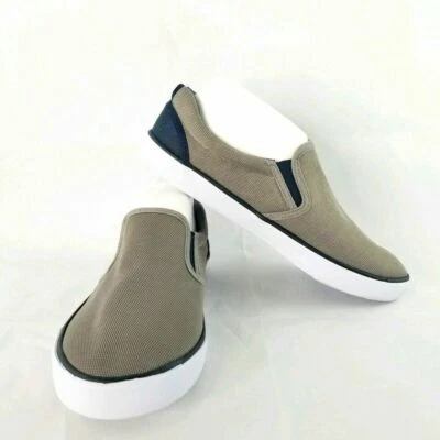 Tommy Hilfiger Youth 5 Kurt Gray/Navy Slip-on Sneakers Shoes RN77806 - Image 1 of 4