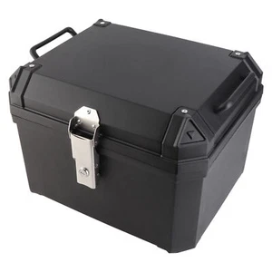 45L Motorcycle Top Box Motorbike Rear Luggage Case with Antitheft Lock AU - Picture 1 of 10
