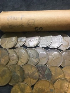(2) 1910 P Lincoln Wheat Cent ~ Solid Album Filler Coin ~ - Imagen 1 de 1