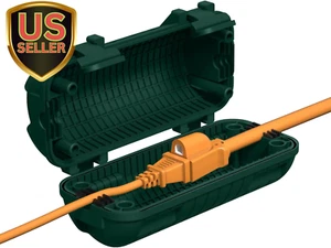 Extension Cord Cover Waterproof, Outdoor Cord Connection Protector for outsid... - Picture 1 of 1