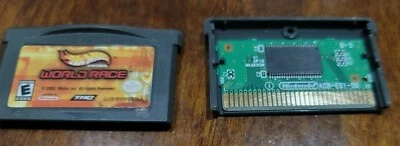 Hot Wheels World Race Nintendo Game Boy Advance 2003 GBA Cart Only Authentic - Image 1 of 2