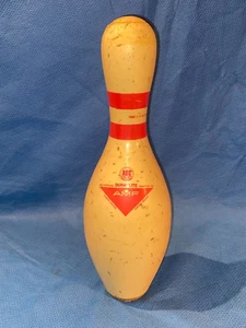 Prendedor de boliche AMF vintage de madera con capa de plástico hecho en EE. UU. Loc D - Imagen 1 de 11